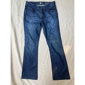 7 For All Mankind High Waist Boot Cut Jeans sz 28